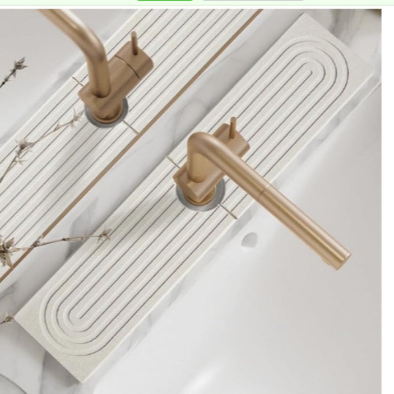 Home Bathroom Mats - Diatom Mud Water-absorbing Quick-drying Hard Mat