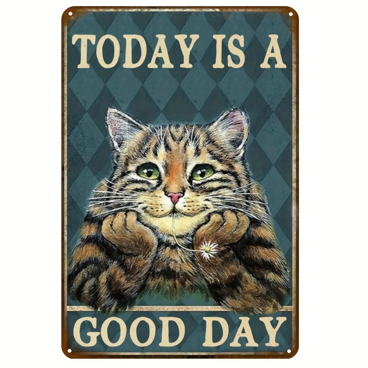 Home Goods Bathroom Decor - A Metal Tin Sign (8''x12''/20cm*30cm) Home