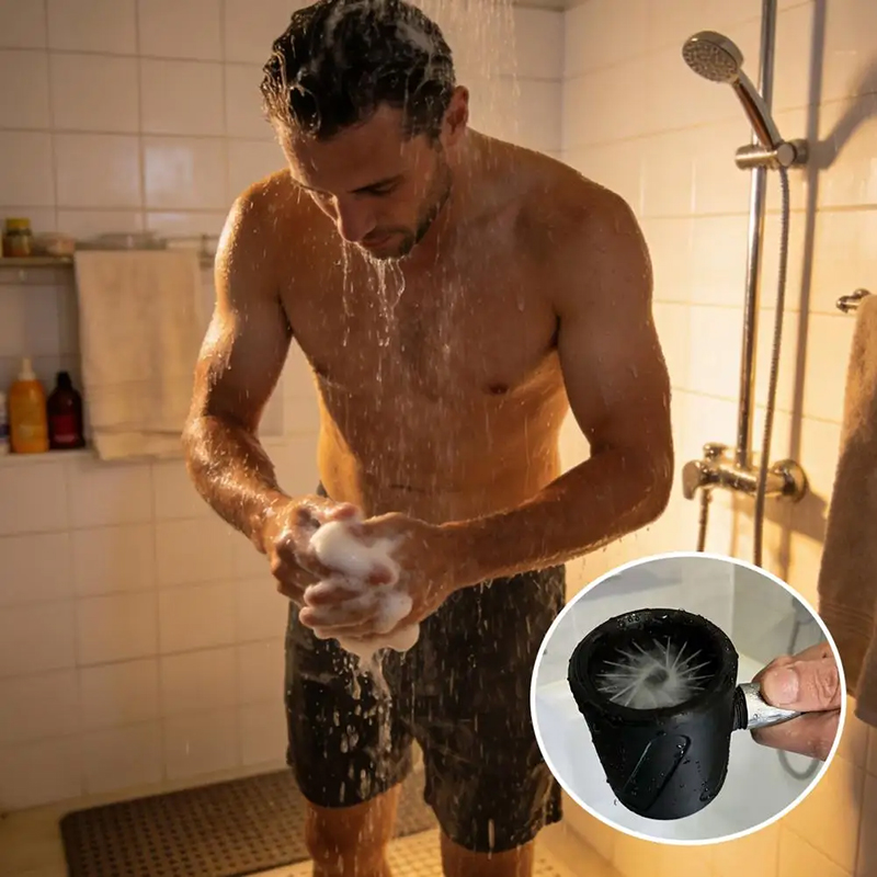 Home Bathroom Equipment - High Pressure Handheld Shower Head ,Flushing