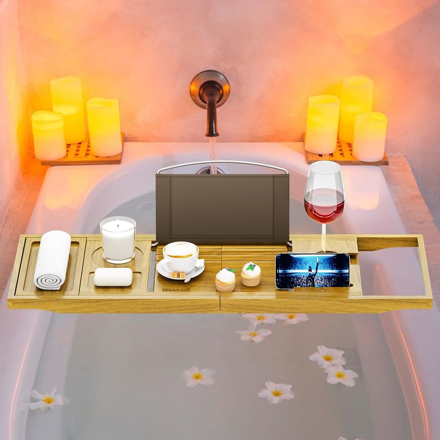 Accessories Cup Holders Bathtu - Bath Caddy Tray のレビューと価格