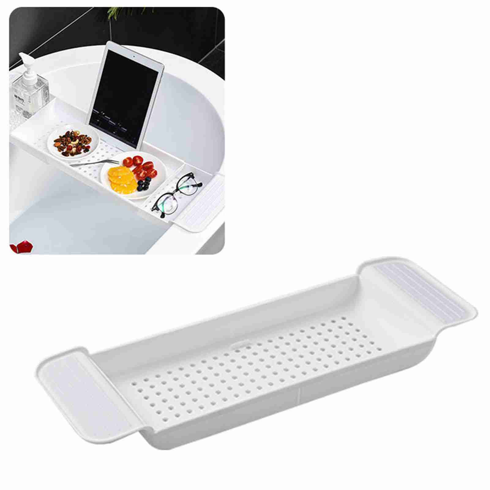 1Pc Expandable Bathtub Tray St - Bath Caddy Tray のレビューと価格