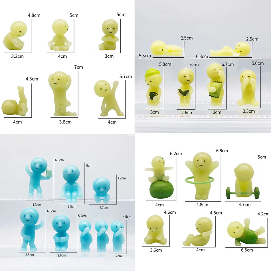 Glow In The Dark Mini Figure S - Home Goods Bathroom Sets のレビューと価格