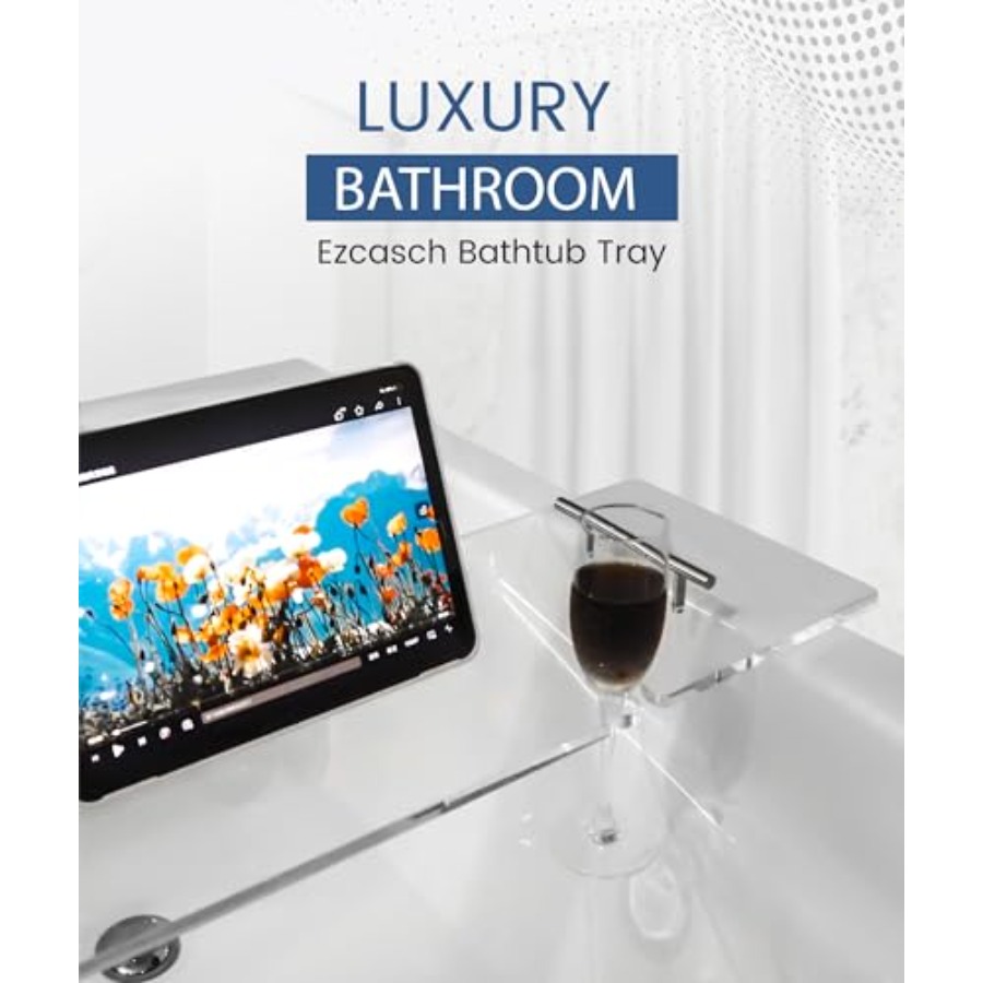Acrylic Bathtub Tray Bathtub T - Bath Caddy Tray のレビューと価格
