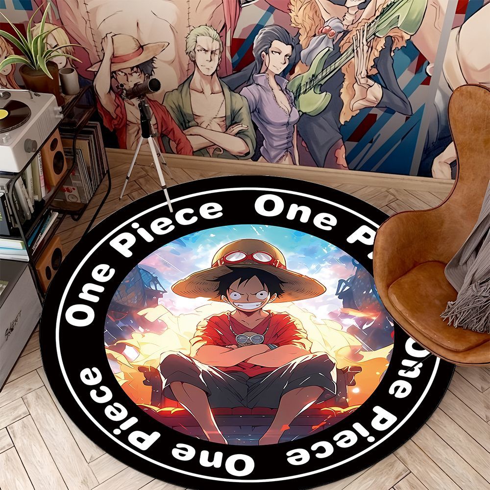 One Piece Floor Mat Anime Non- - Home Goods Bathroom Decor のレビューと価格
