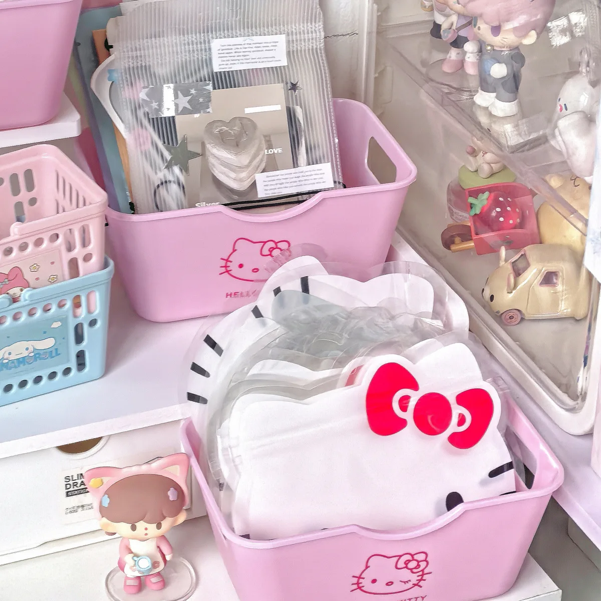 Hello Kitty 2/4Pcs Plastic Org - Home Goods Bathroom Sets のレビューと価格