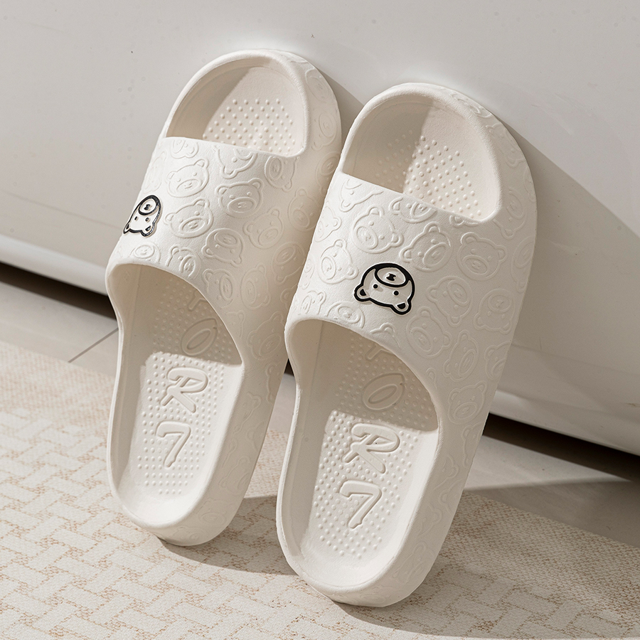 Printting Cute Bear Women Slip - Home Outdoor Bathroom のレビューと価格