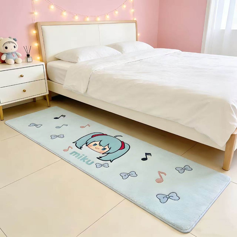 Cartoon animation Hatsune Miku - Home Bathroom Mats のレビューと価格