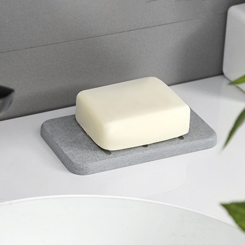 Diatom Mud Soap Dish Quick-Dry - Home Bathroom Mats のレビューと価格