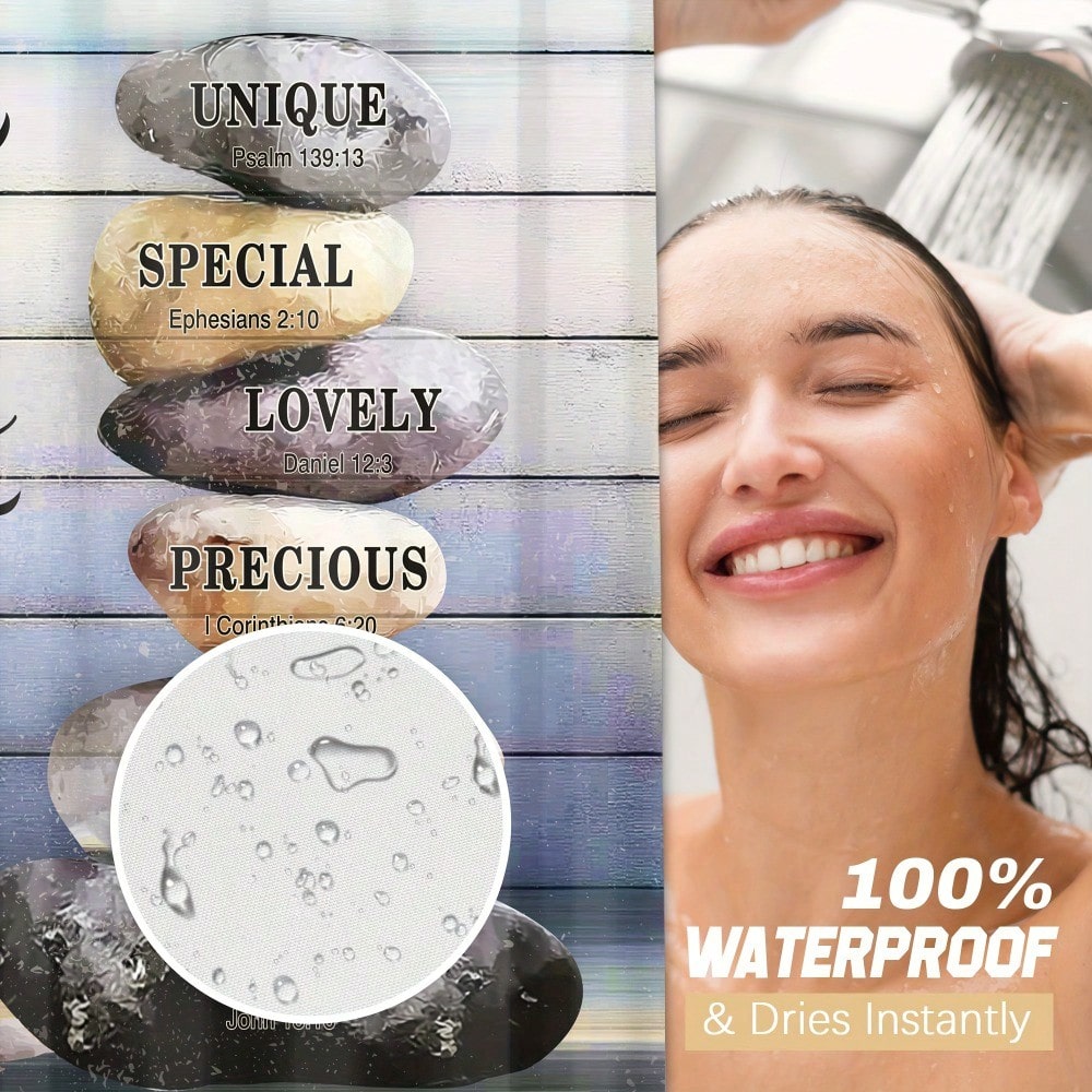 4pcs God Says You Are Bathroom - Home Bathroom Quotes のレビューと価格