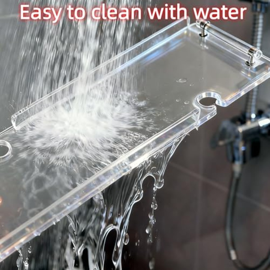 Premium Non-Slip Acrylic Batht - Bath Caddy Tray のレビューと価格