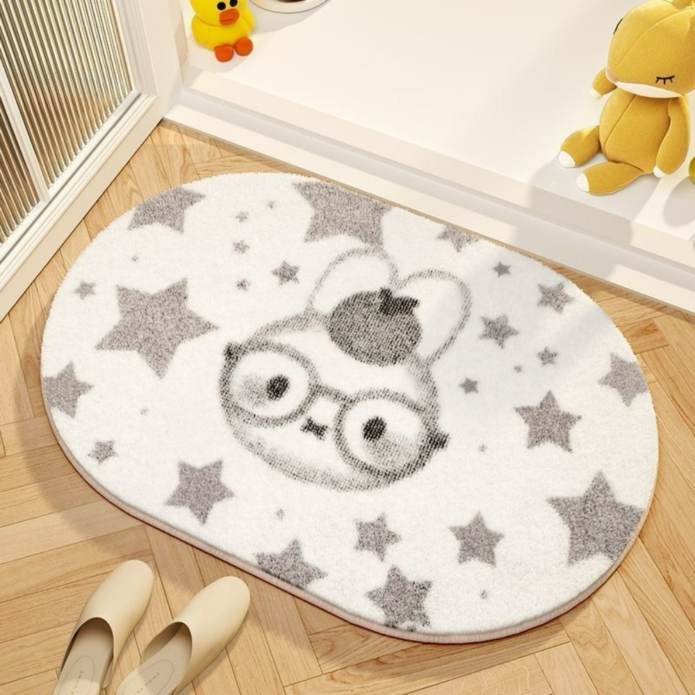 Miffy Cartoon Floor Mat Soft I - Home Goods Bathroom Decor のレビューと価格