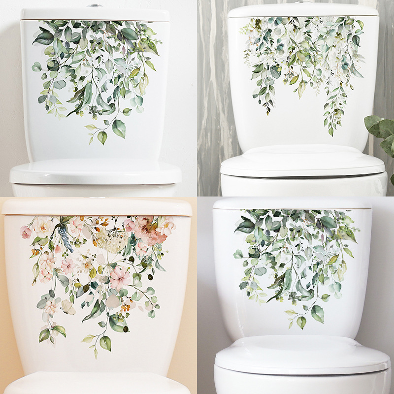 Fresh Green Plant Leaves Bathr - Home Bathroom Remodel のレビューと価格