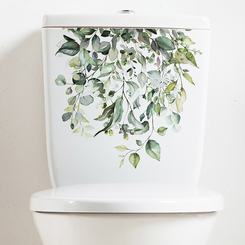 Fresh Green Plant Leaves Bathr - Home Bathroom Remodel のレビューと価格