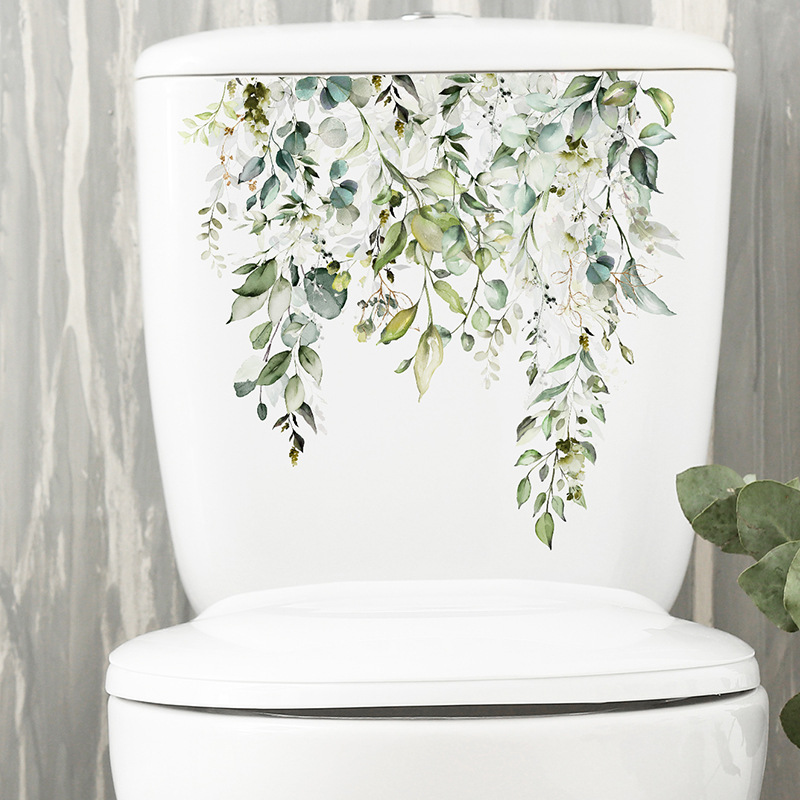 Fresh Green Plant Leaves Bathr - Home Bathroom Remodel のレビューと価格