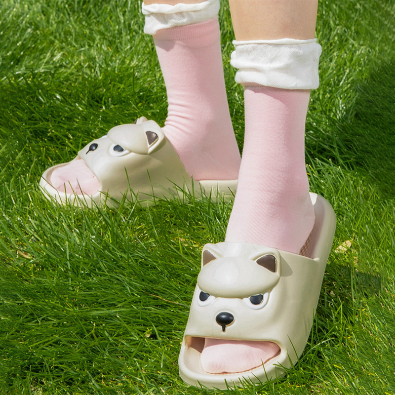 Cartoon Cute Dog Eva Soft Sole - Home Outdoor Bathroom のレビューと価格