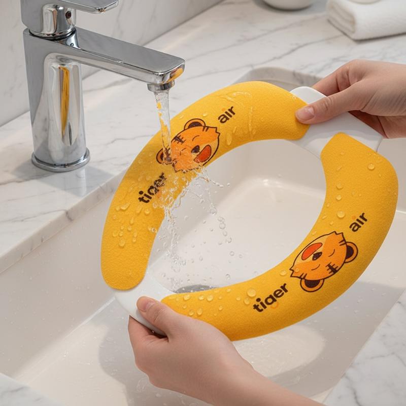 Cartoon Toilet Seat Cover Stic - Home Bathroom Equipment のレビューと価格