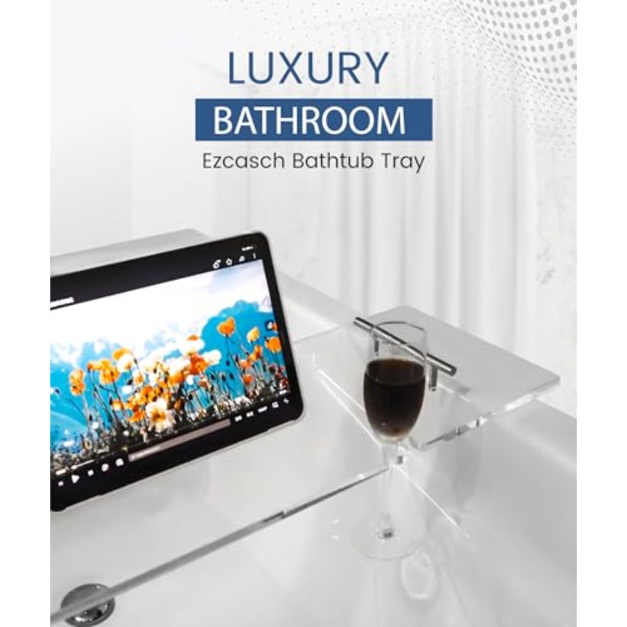 Acrylic Bathtub Tray Bathtub T - Bath Caddy Tray のレビューと価格
