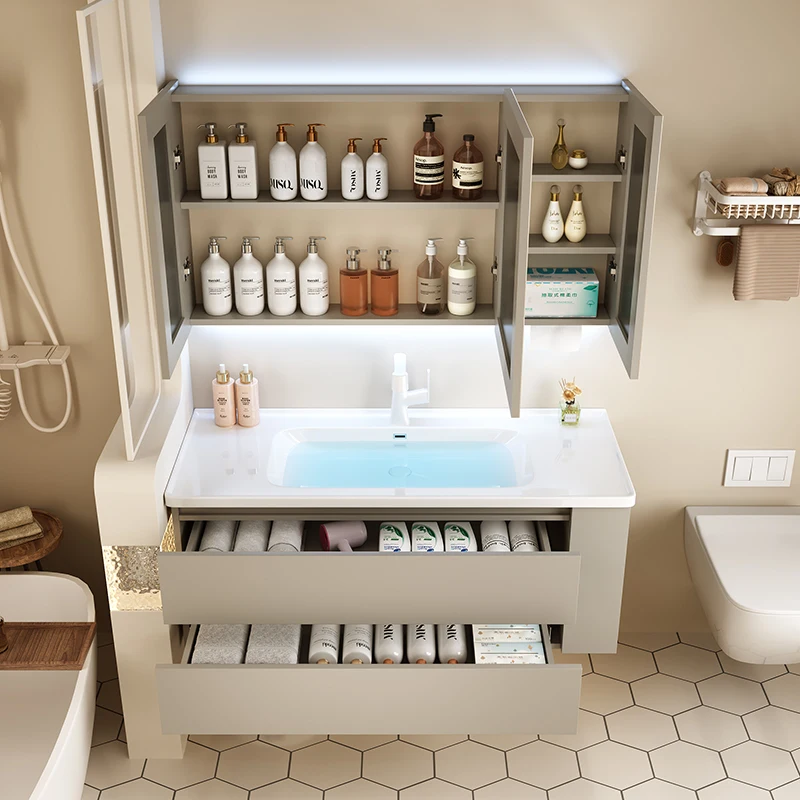 Washbasin Vanity Bathroom Cabi - Home Bathroom Partition Wall のレビューと価格