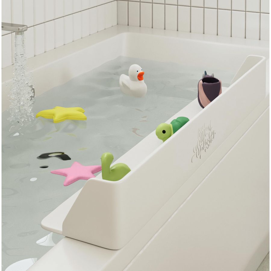 Bathtub Splash Guard Play Shel - Bath Caddy Tray のレビューと価格