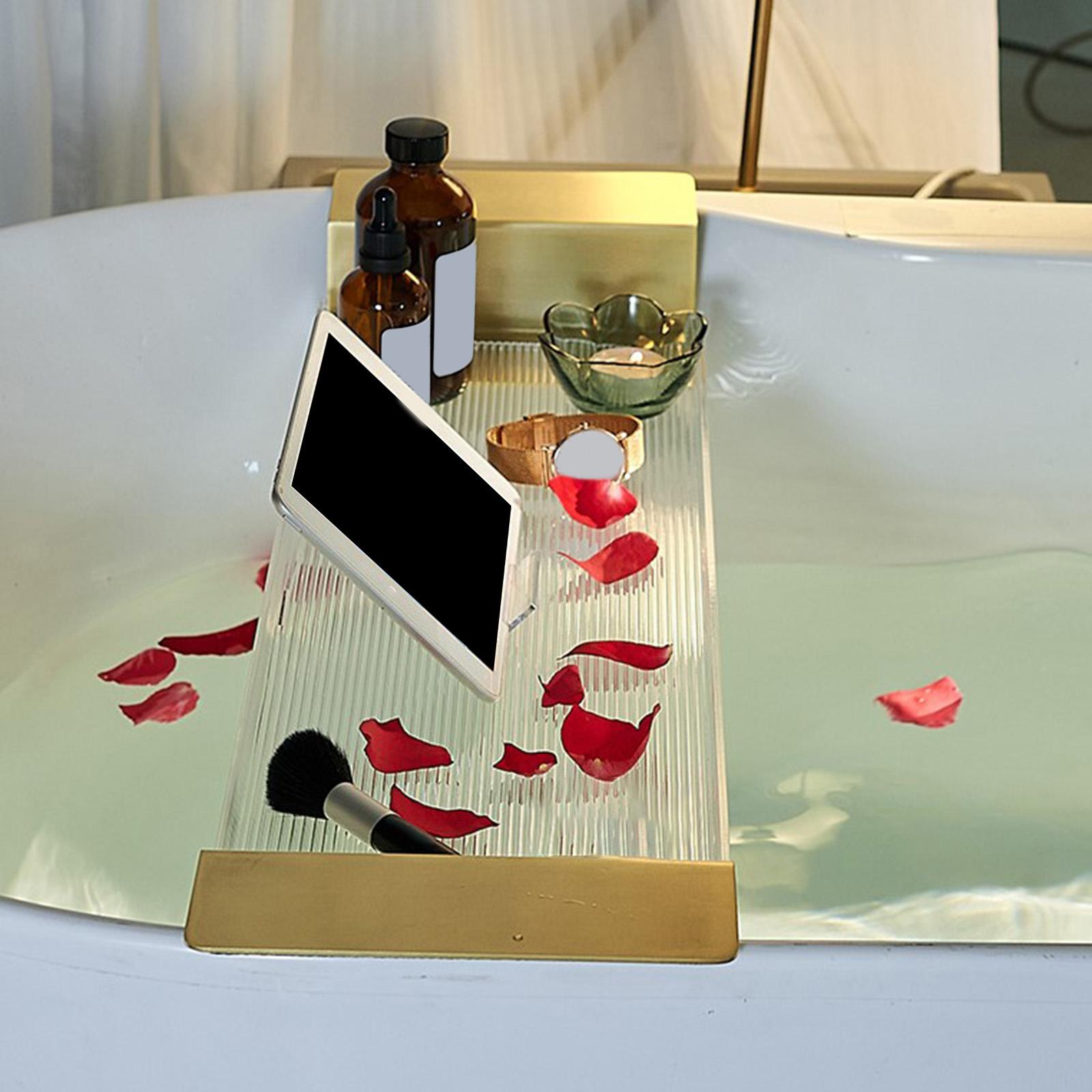 Acrylic Bathtub Tray Extendabl - Bath Caddy Tray のレビューと価格