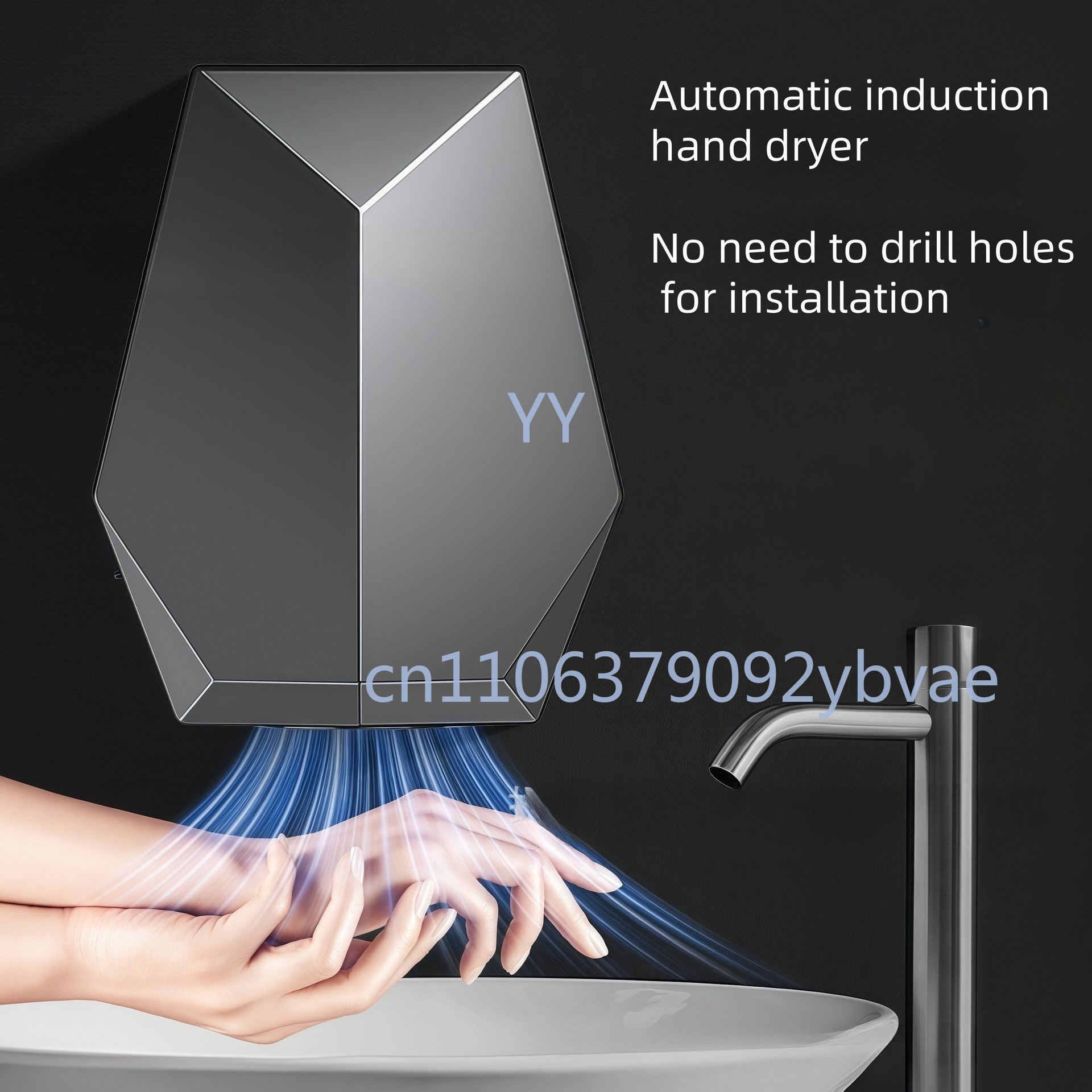 Intelligent Automatic Inductio - Home Bathroom Hand Dryer のレビューと価格