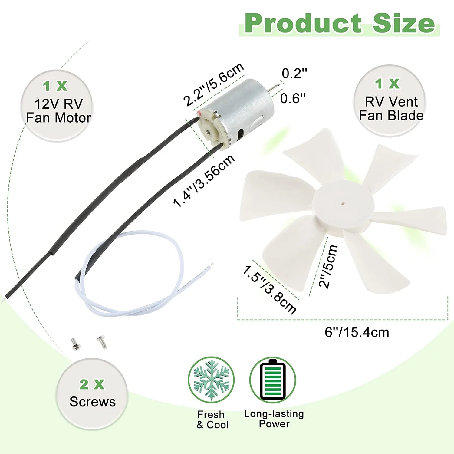 6 Inch RV Exhaust White Vent F - Mobile Home Bathroom Kits のレビューと価格