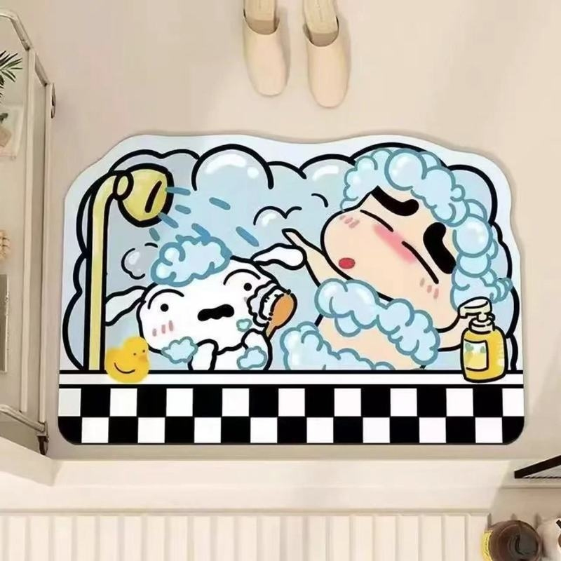 Shower Room Water Uptake Mat Q - Home Bathroom Mats のレビューと価格