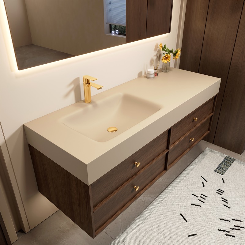 Modern Luxury Bathroom Cabinet - Home Bathroom Partition Wall のレビューと価格