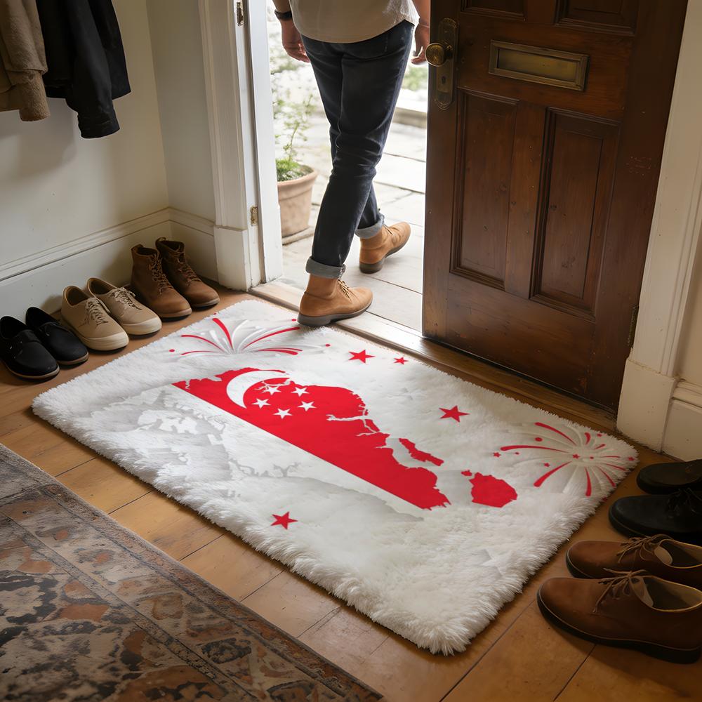 S-Singapore Floor Mat Soft Fla - Home And Bathroom Singapore のレビューと価格