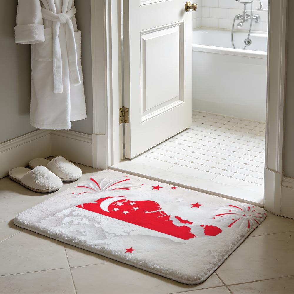 S-Singapore Floor Mat Soft Fla - Home And Bathroom Singapore のレビューと価格