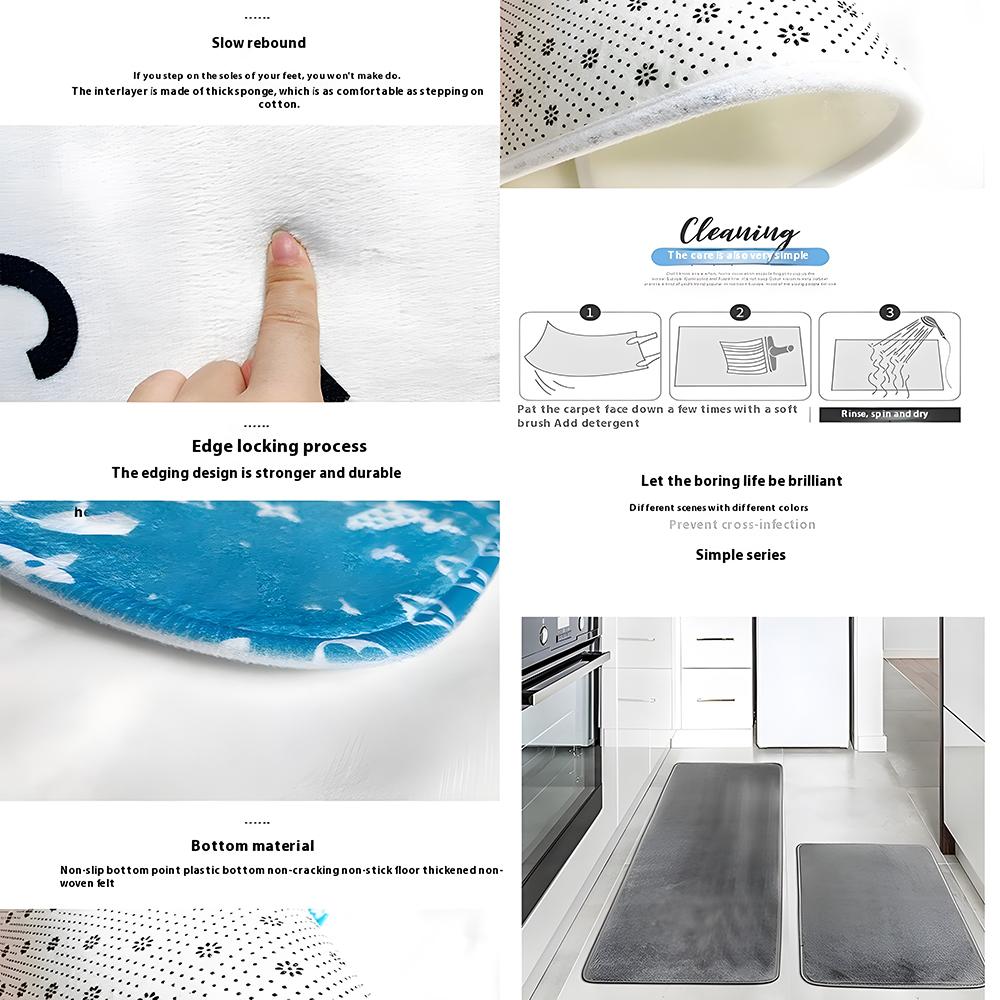 S-Singapore Floor Mat Soft Fla - Home And Bathroom Singapore のレビューと価格