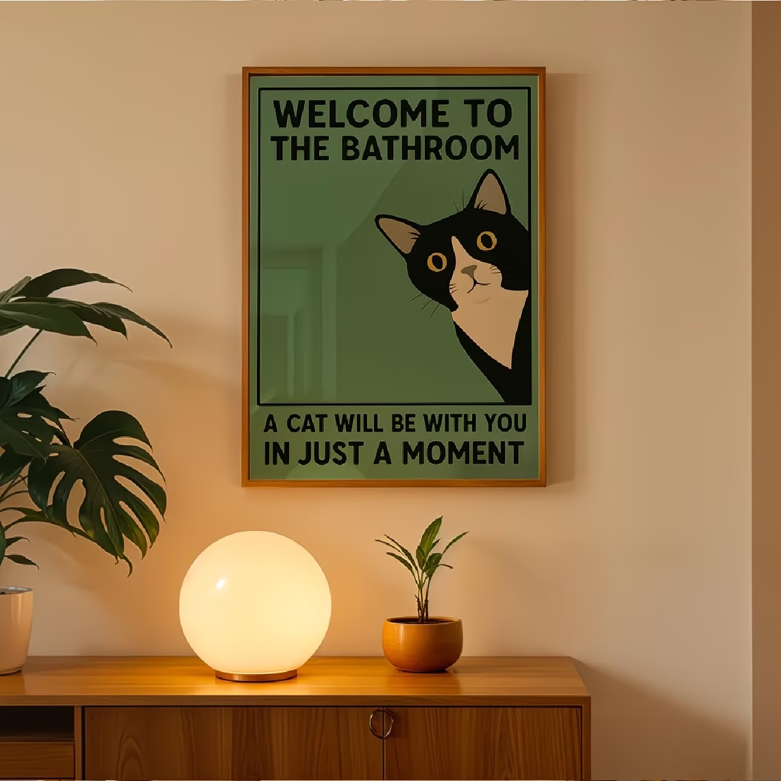 Modern Green Welcome To The Ba - Home Bathroom Quotes のレビューと価格