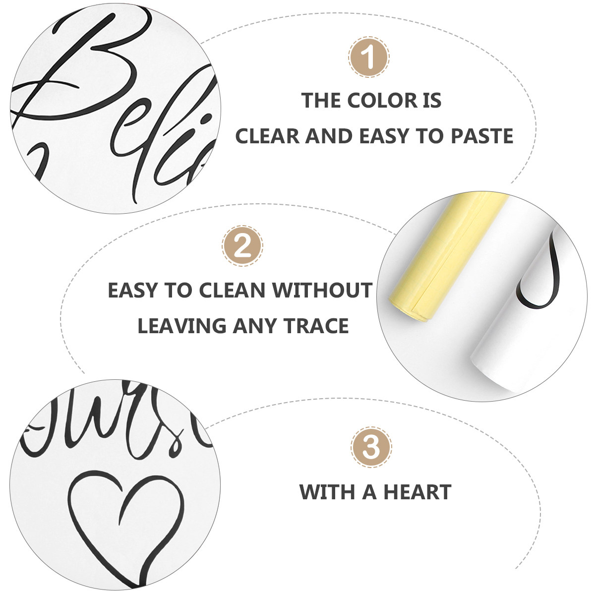 Wall Sticker Pvc Letter Design - Home Bathroom Quotes のレビューと価格