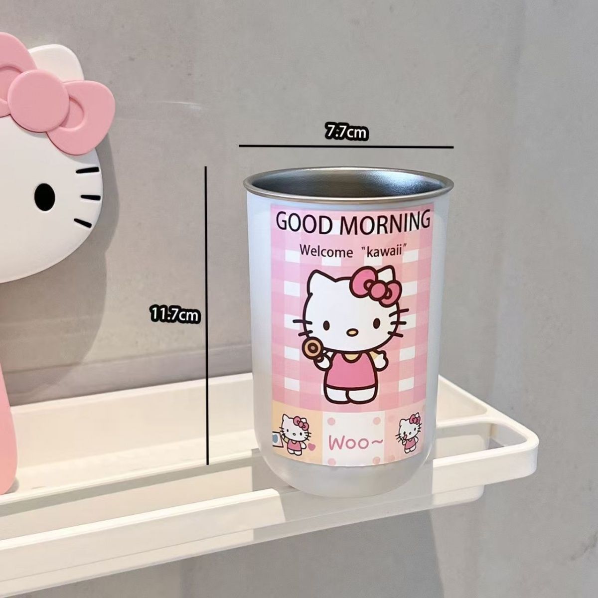 Hello Kitty Toothbrush Cup Dro - Home Bathroom Equipment のレビューと価格