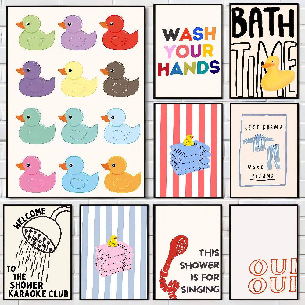 1pc frameless Funny Bathroom R - Home Goods Bathroom Decor のレビューと価格