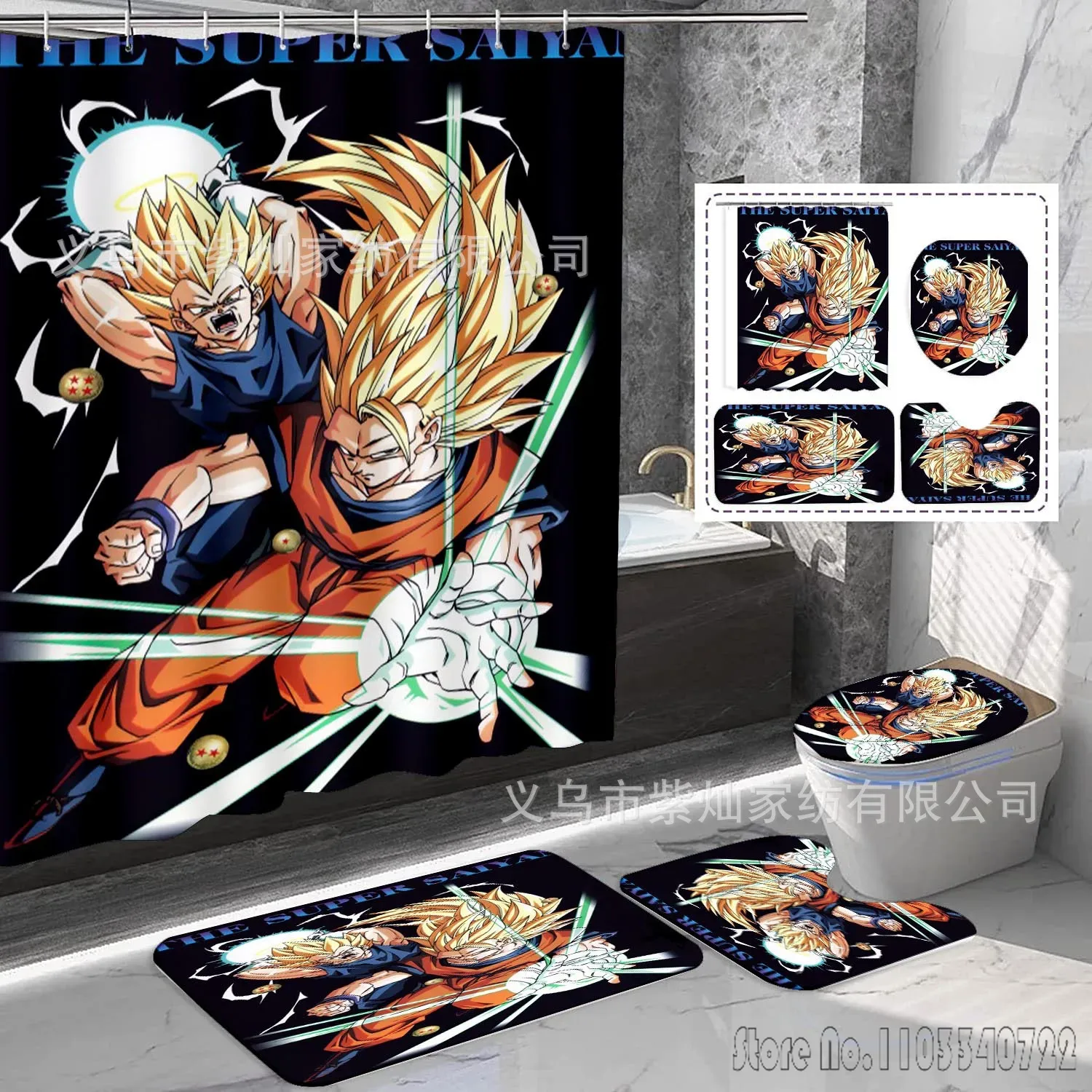 2026 Anime Dragon Ball Son Gok - Home Bathroom Mats のレビューと価格