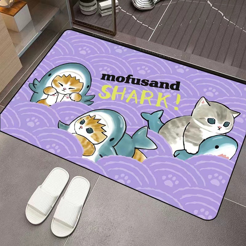 Mofusand Cartoon Diatom Mud Ab - Home Bathroom Mats のレビューと価格