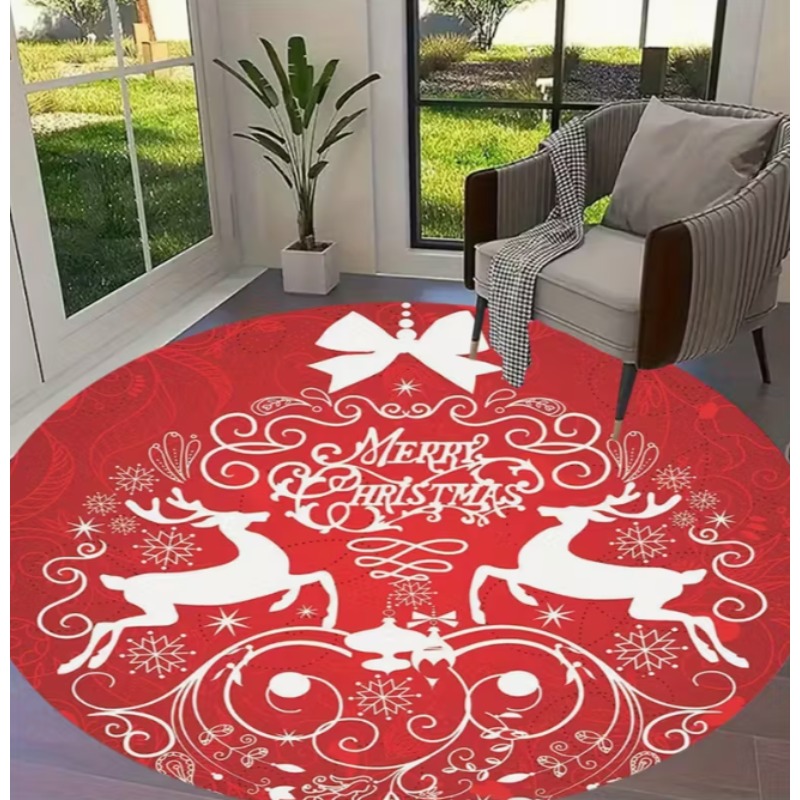 Christmas Themed carpet Santa  - Home Goods Bathroom Decor のレビューと価格