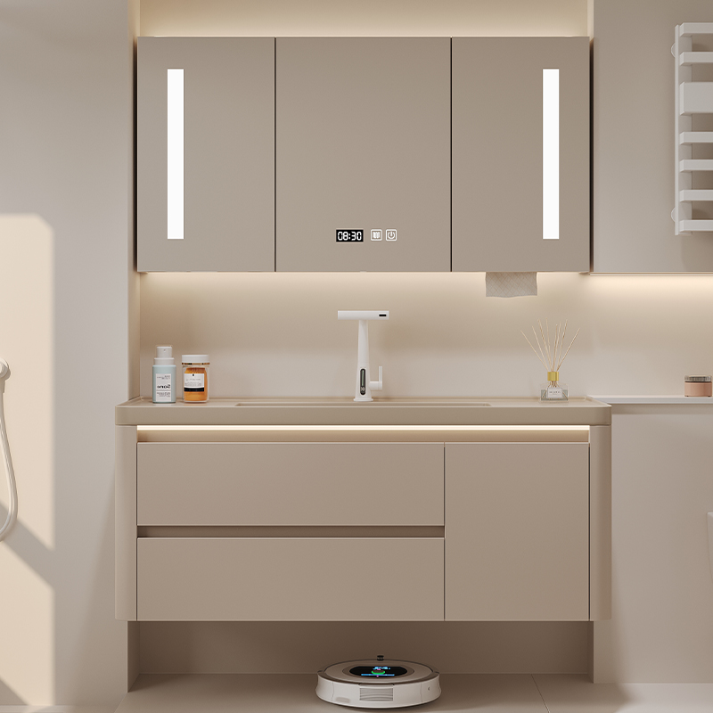 Organizer Mirror Bathroom Cabi - Home Bathroom Partition Wall のレビューと価格