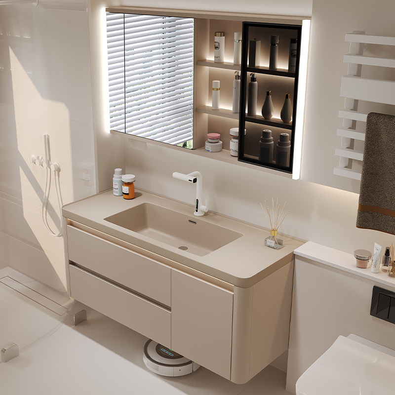 Organizer Mirror Bathroom Cabi - Home Bathroom Partition Wall のレビューと価格