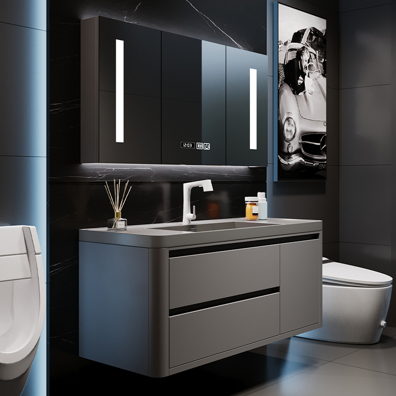 Organizer Mirror Bathroom Cabi - Home Bathroom Partition Wall のレビューと価格