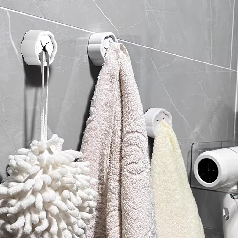 6PCS Self Adhesive Towel Holde - Home Bathroom Equipment のレビューと価格