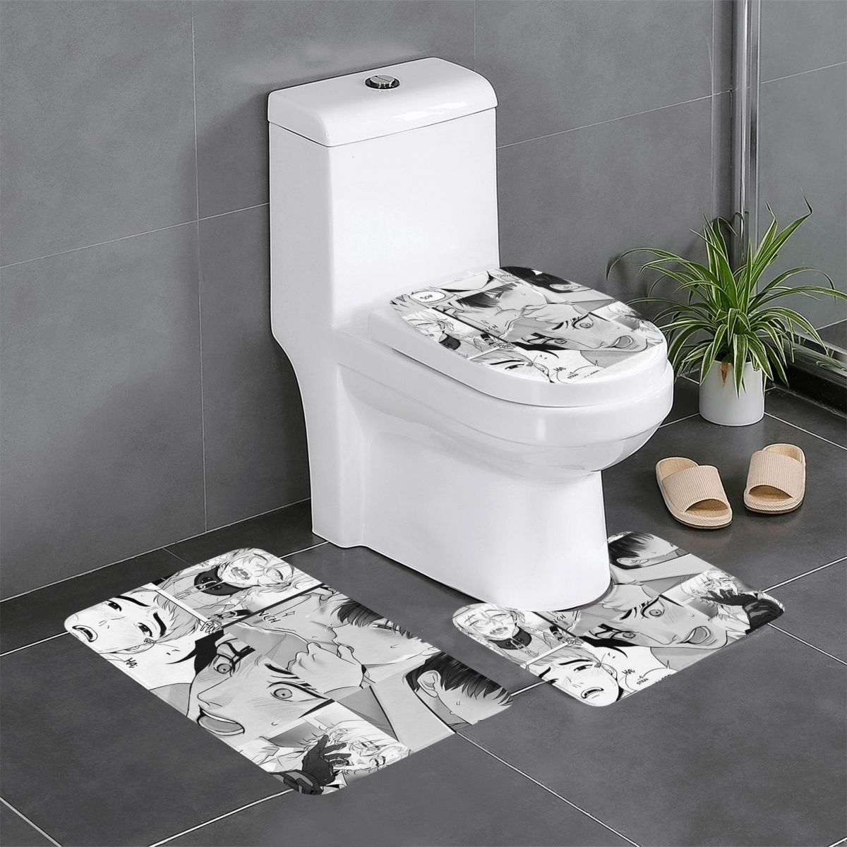 The Good Yaoi Boys 3 Pcs Bath  - Home Goods Bathroom Sets のレビューと価格