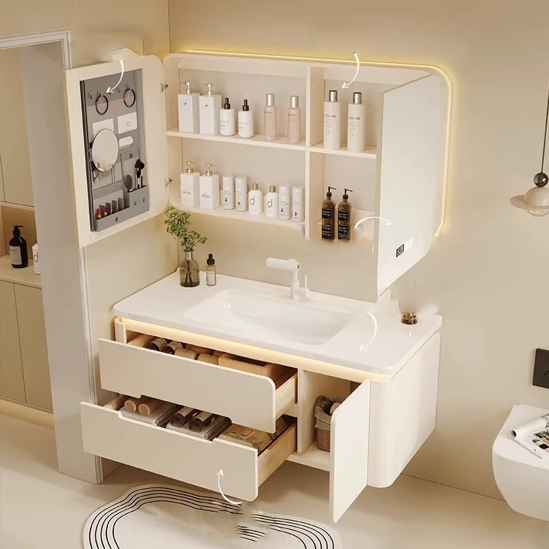 Modern Drawers Bathroom Cabine - Home Bathroom Partition Wall のレビューと価格