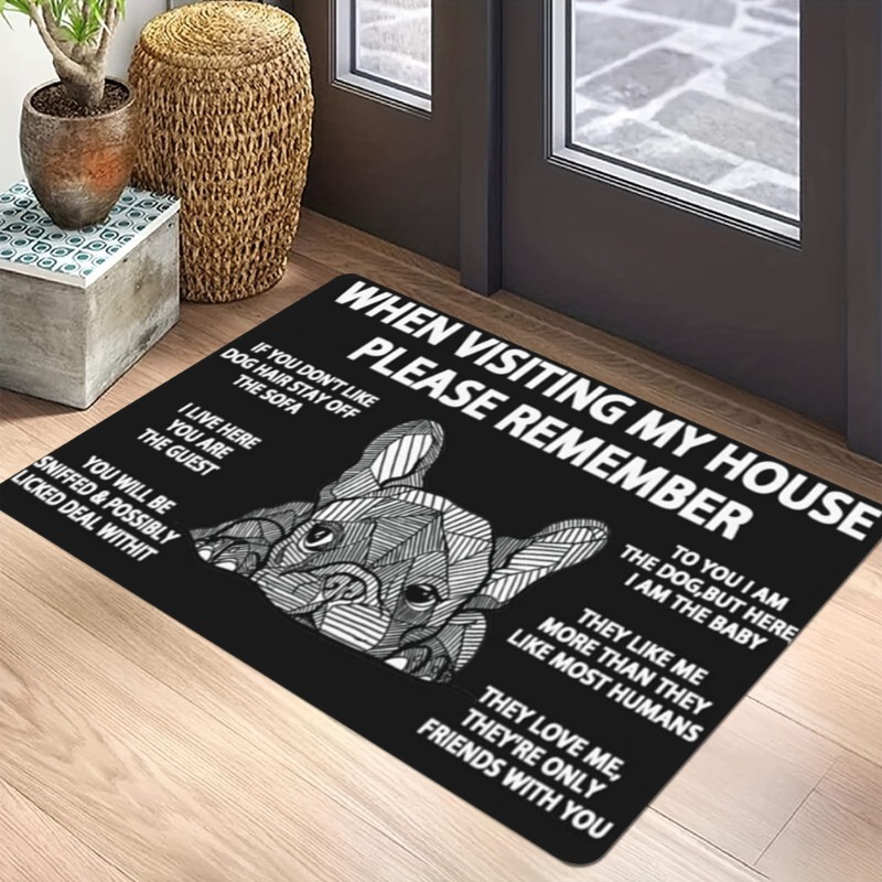 Cartoon Geometric Pet Dog Carp - Home Bathroom Quotes のレビューと価格
