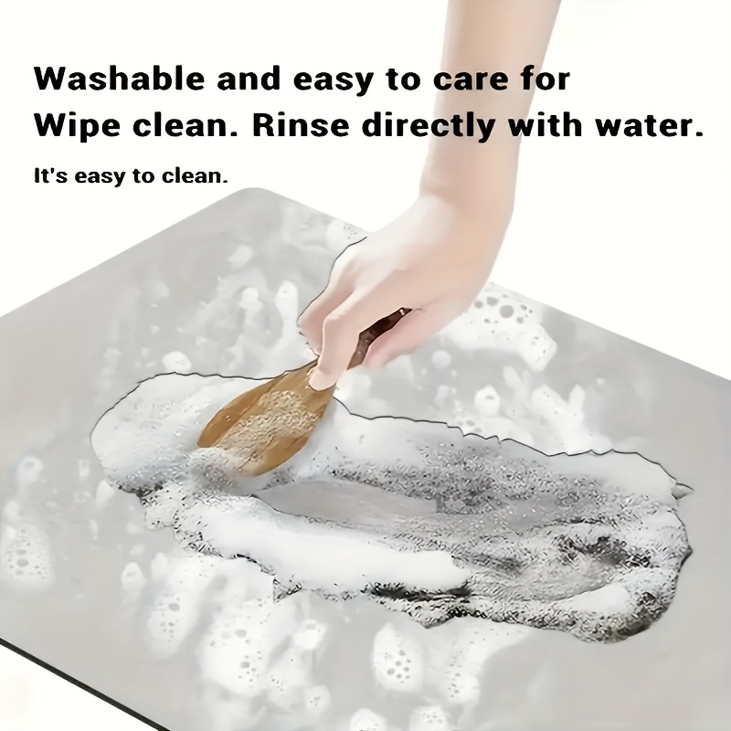 L-Shaped Non-Slip Floor Mat fo - Home Bathroom Mats のレビューと価格